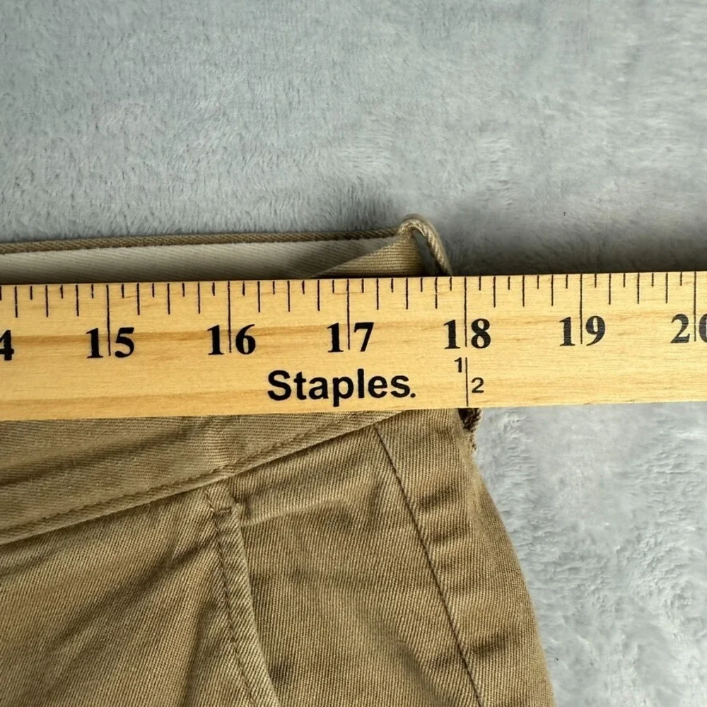 J Crew Pants Mens 33x32 Beige Tan 770 Straight Chinos Stretch Khaki Twill